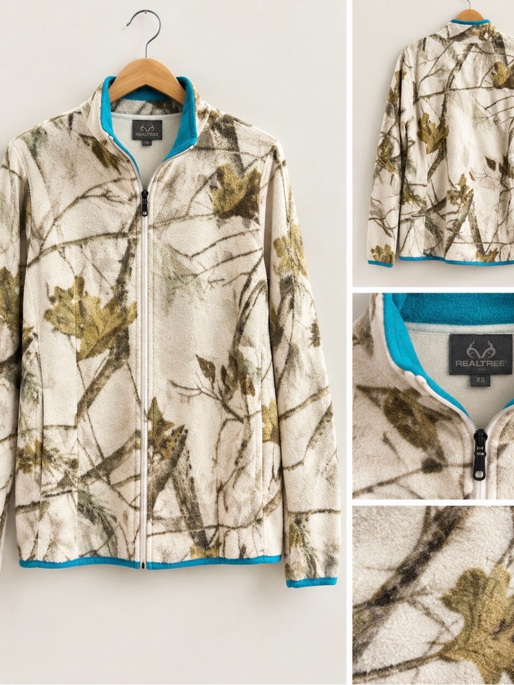 EUC Real Tree Brand White Oak Camo Jacket Sz XXl